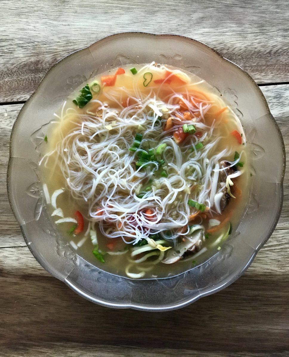 Souperepas asiatique végé La Pique assiette